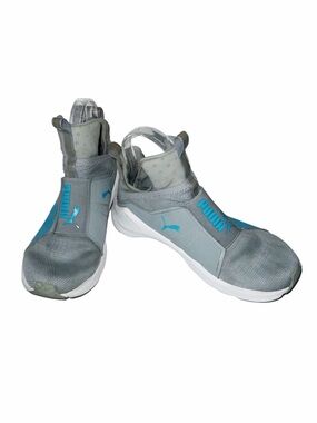 PUMA | Quarry & Blue Atoll Fierce Core Training Shoe Size 7